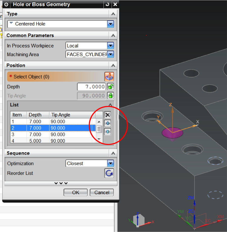 Tips & Tricks: Create Single Spot Drill Operation for Multiple Sets of Holes in NX 9