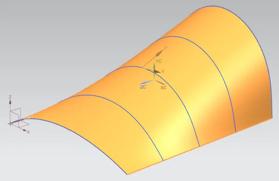 NX Curve Preview NX Curve Preview