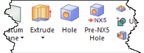 Hole Command Feature Group NX