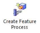 create feature process icon for feature based machining