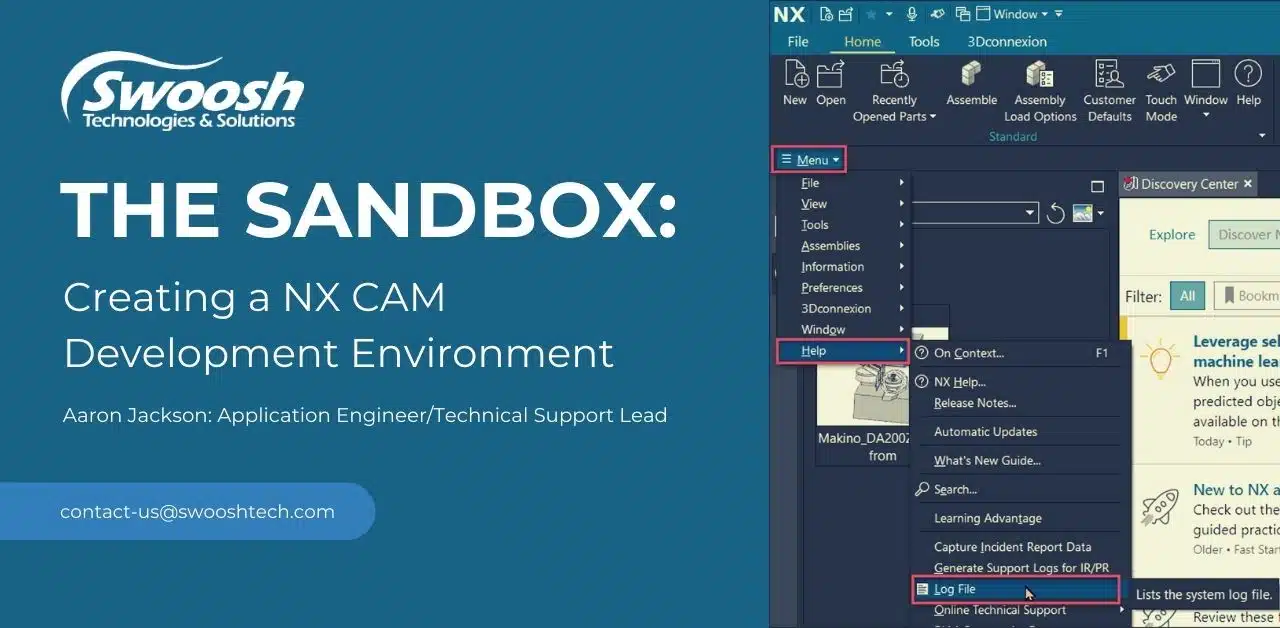 The Sandbox: Creating a NX CAM Development Environment